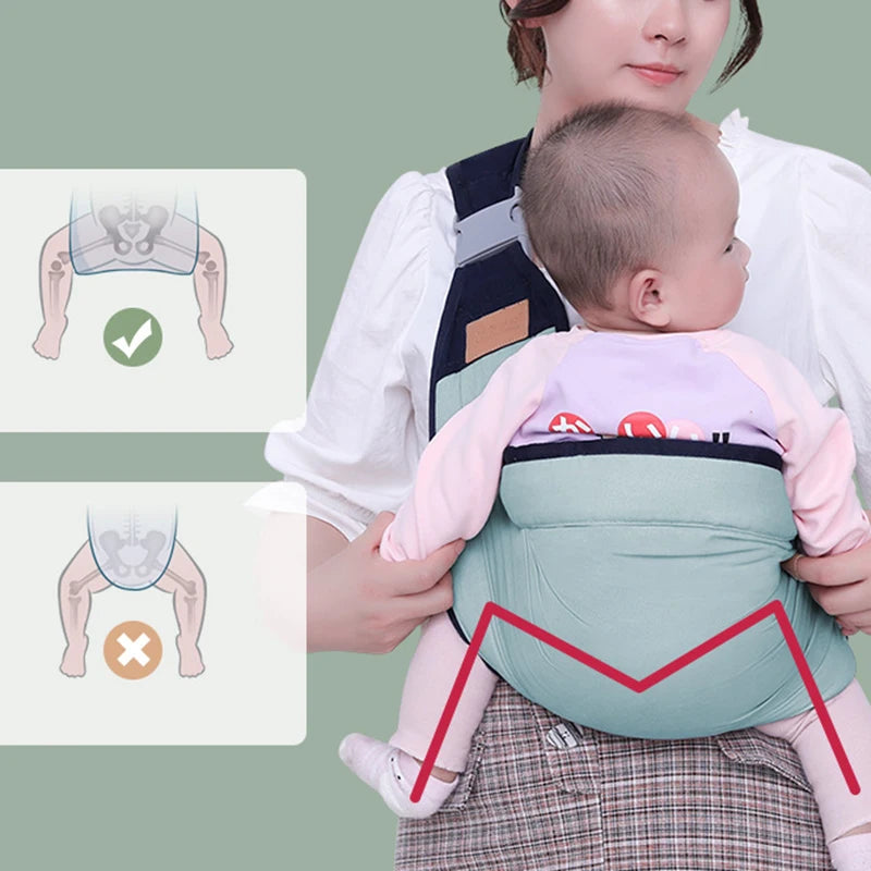 BubSling - Suporte canguru ajustável para transporte do bebê