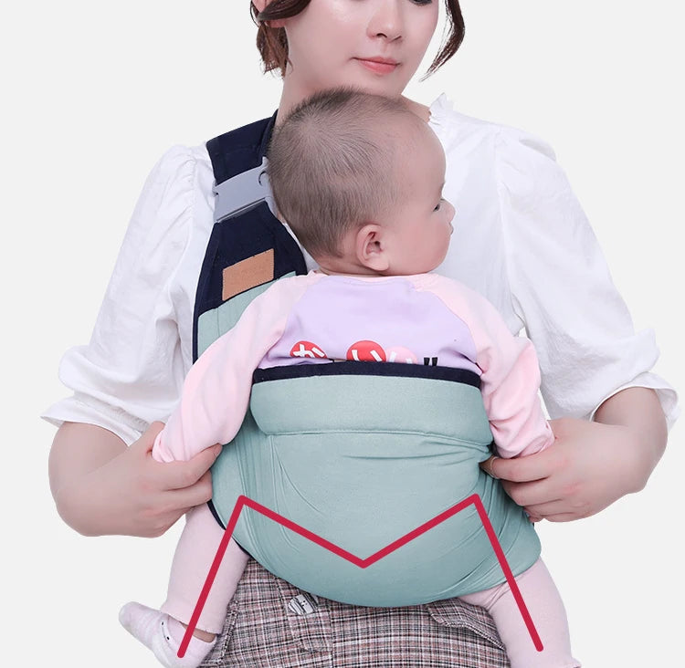 BubSling - Suporte canguru ajustável para transporte do bebê