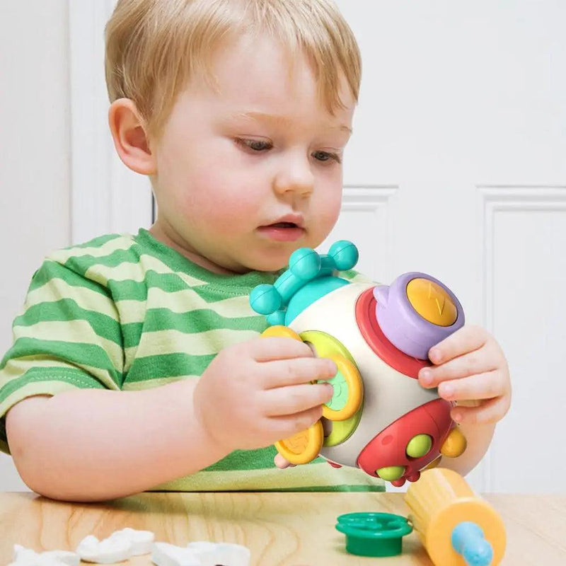 Cubo Baby Montessori - Cubo de Atividades Interativas - Versatilli